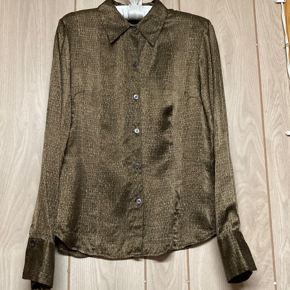New York & Company silk blouse